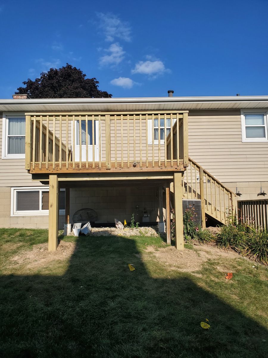 Deck & Patio Installation for K.O. Construction & Remodeling in Washington, IL