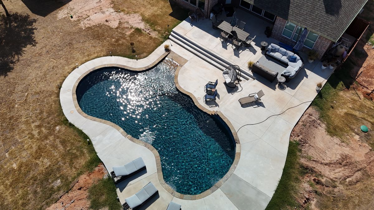 Concrete Installation for Westbound Pools & Construction in Mustang, OK