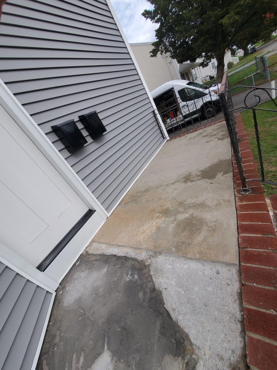 Step Installation for James T. Coughlan Restoration in Brockton, MA