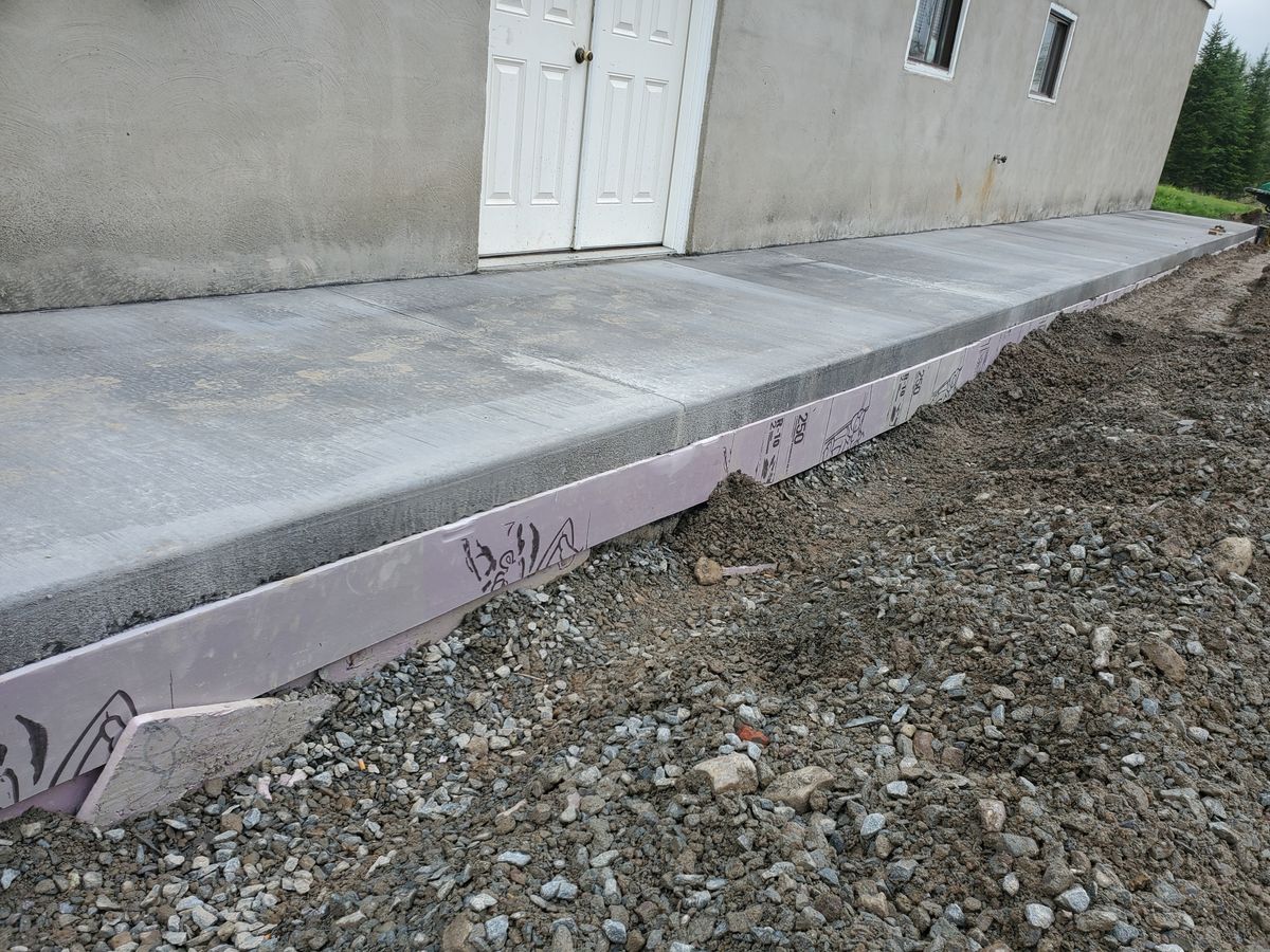 Concrete for R McK Excavating in Lake Ariel, PA