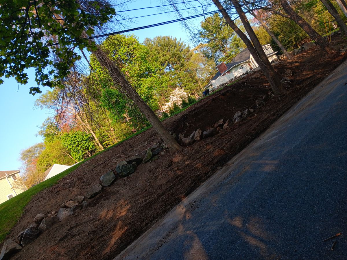 Land clearing for Roeger Property Solutions in Haverhill, MA