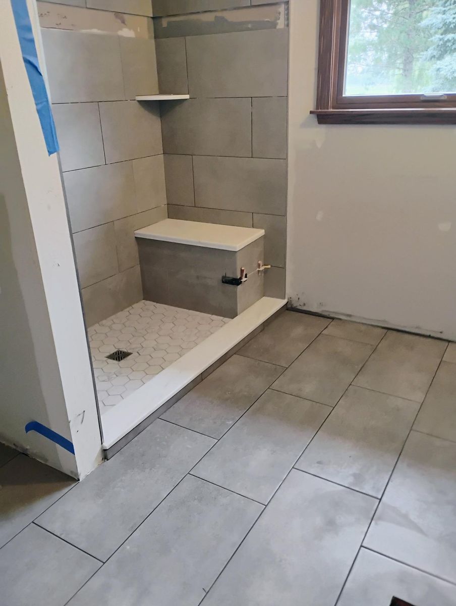 Bathroom Renovation for I-69 Tile in St. Clair County, MI