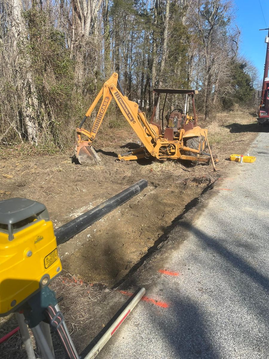 Sewer & Water Lines for Just In Time Excavating LLC in Williamstown, NJ