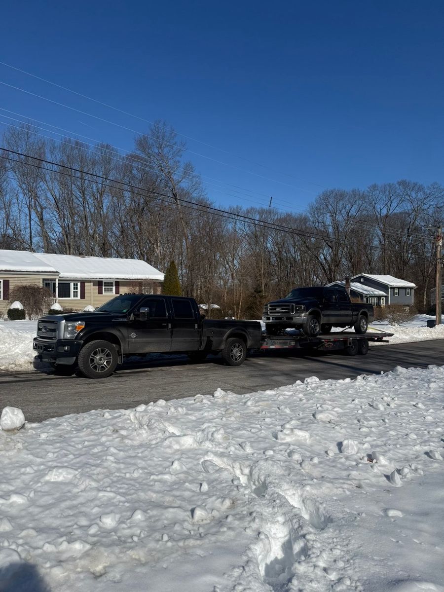 Tilt Deck Car Hauler for Chapman Rentals in Ellington, CT