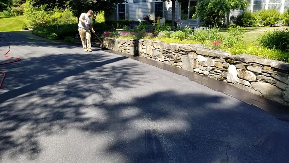 Seal Coating for Matthew's Enterprise in Claremont, NH