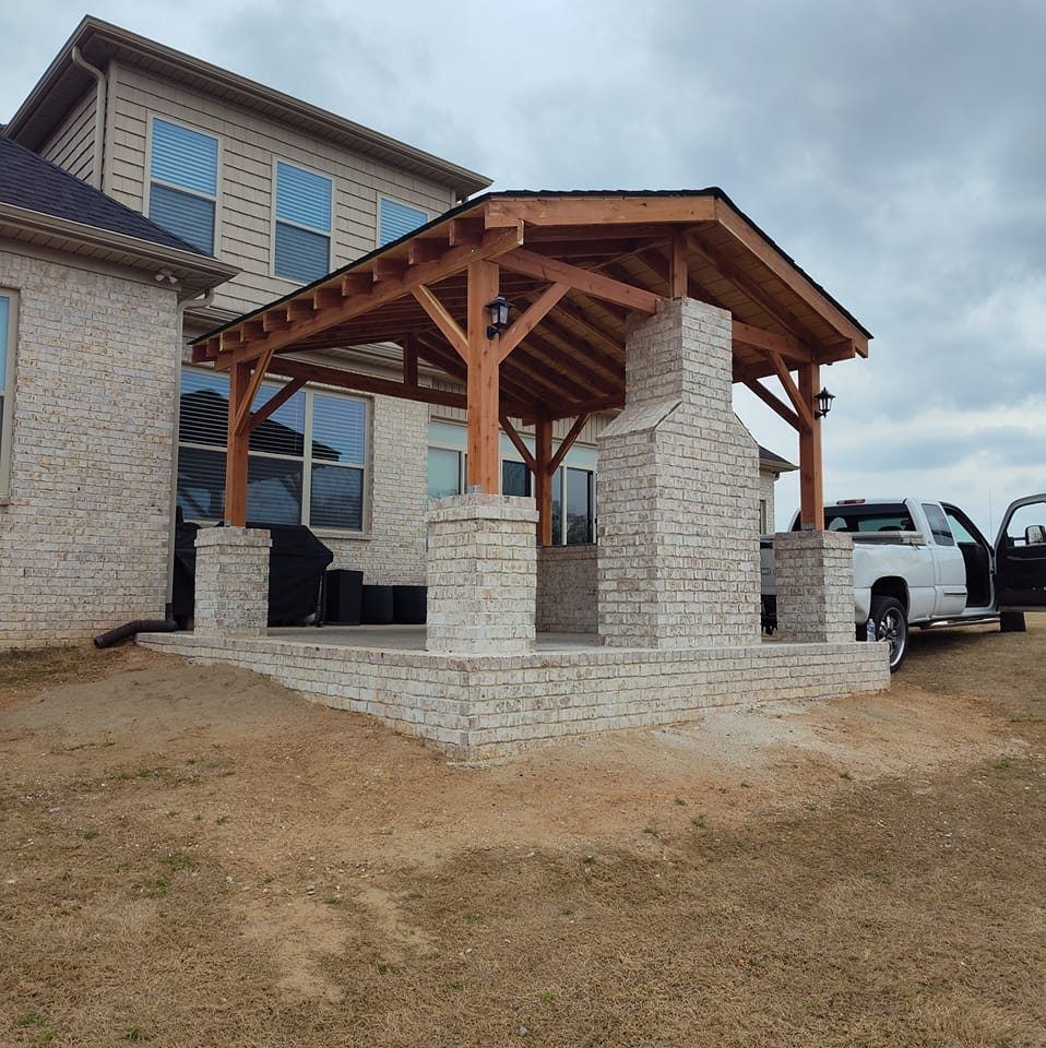 Patio and Deck Installation for Aguilar's Construction llc. in Huntsville, AL