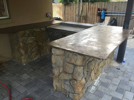 Outdoor kitchens and fireplaces for Jacks Lawn & Landscape LLC  in Hastings, NE