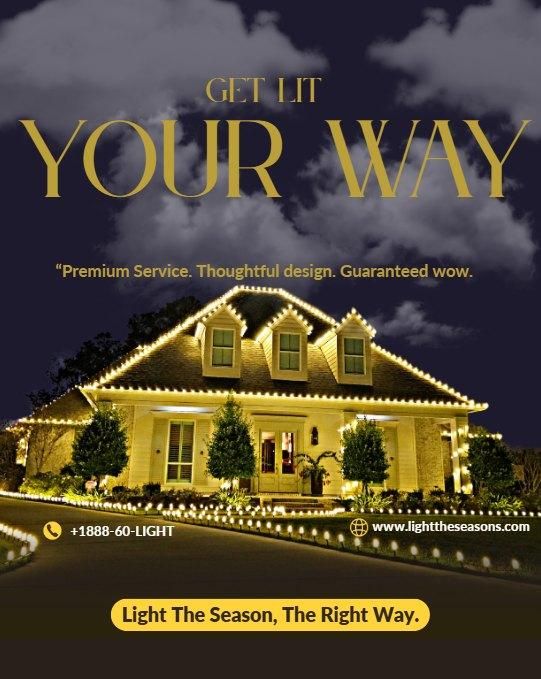 Seamless, Professional, Full Service Christmas Lights Installation for Light the Season in Lafayette Parish,  LA