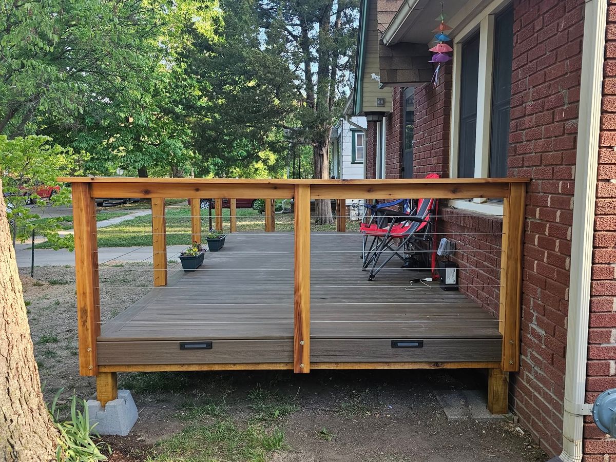 Deck & Patio Installation for Kalos Decks and Fences  in Bixby, OK
