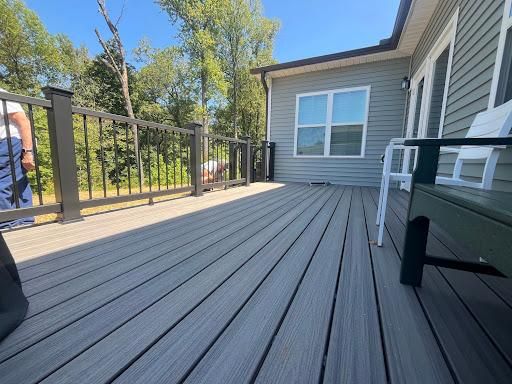 Deck building for Hughes Builders LLC in Greensboro, NC
