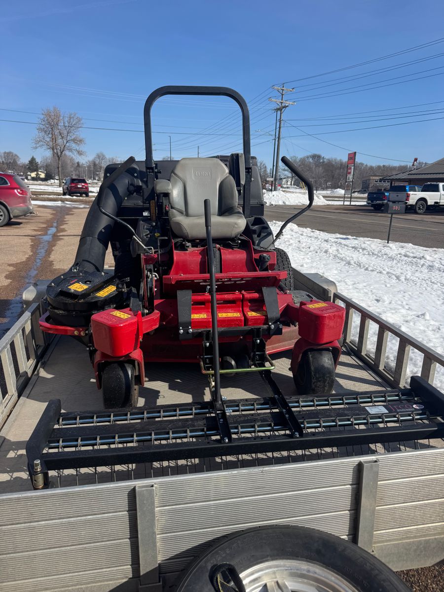 Mowing for Bubba’s Seasonal Services in Buffalo, MN
