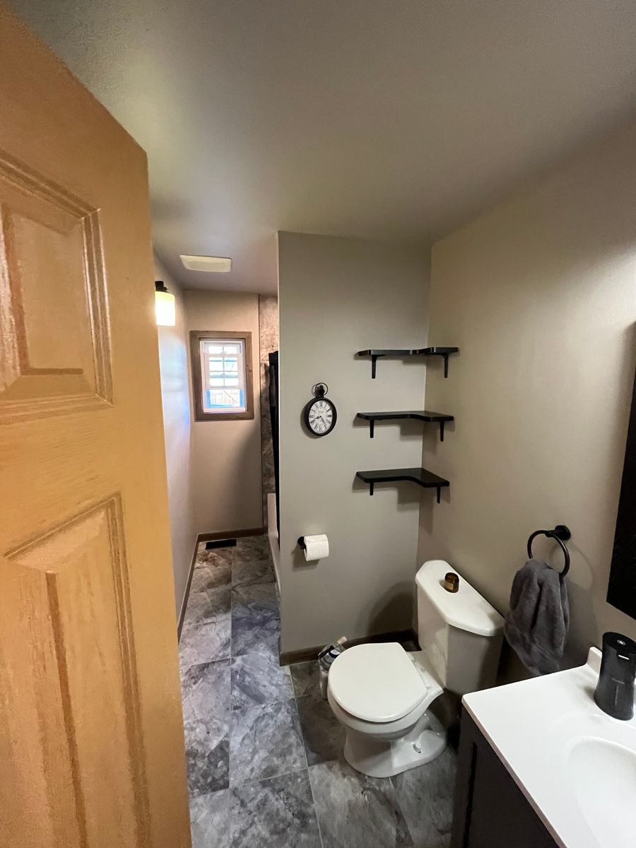 Bathroom Renovation for Kong Construction INC in Dwight, IL