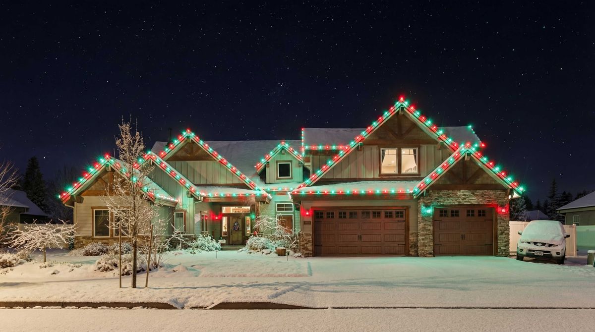 Christmas Lights for Swift Serve in Coeur d'Alene, ID