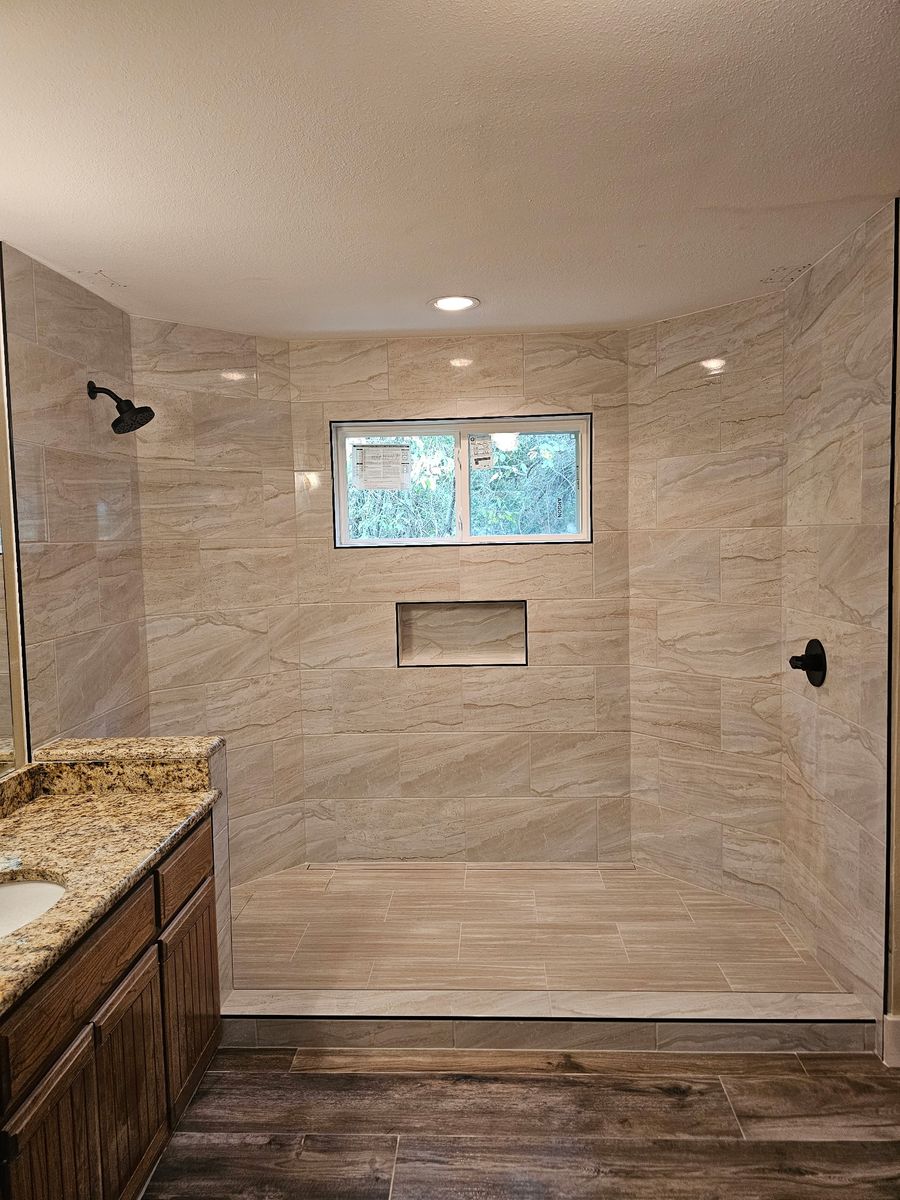 Custom Walk-In Showers for Tile-N-All in Denton, TX