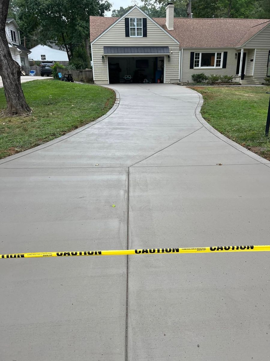 Patio Design & Installation for EC Concrete in Kernersville, NC