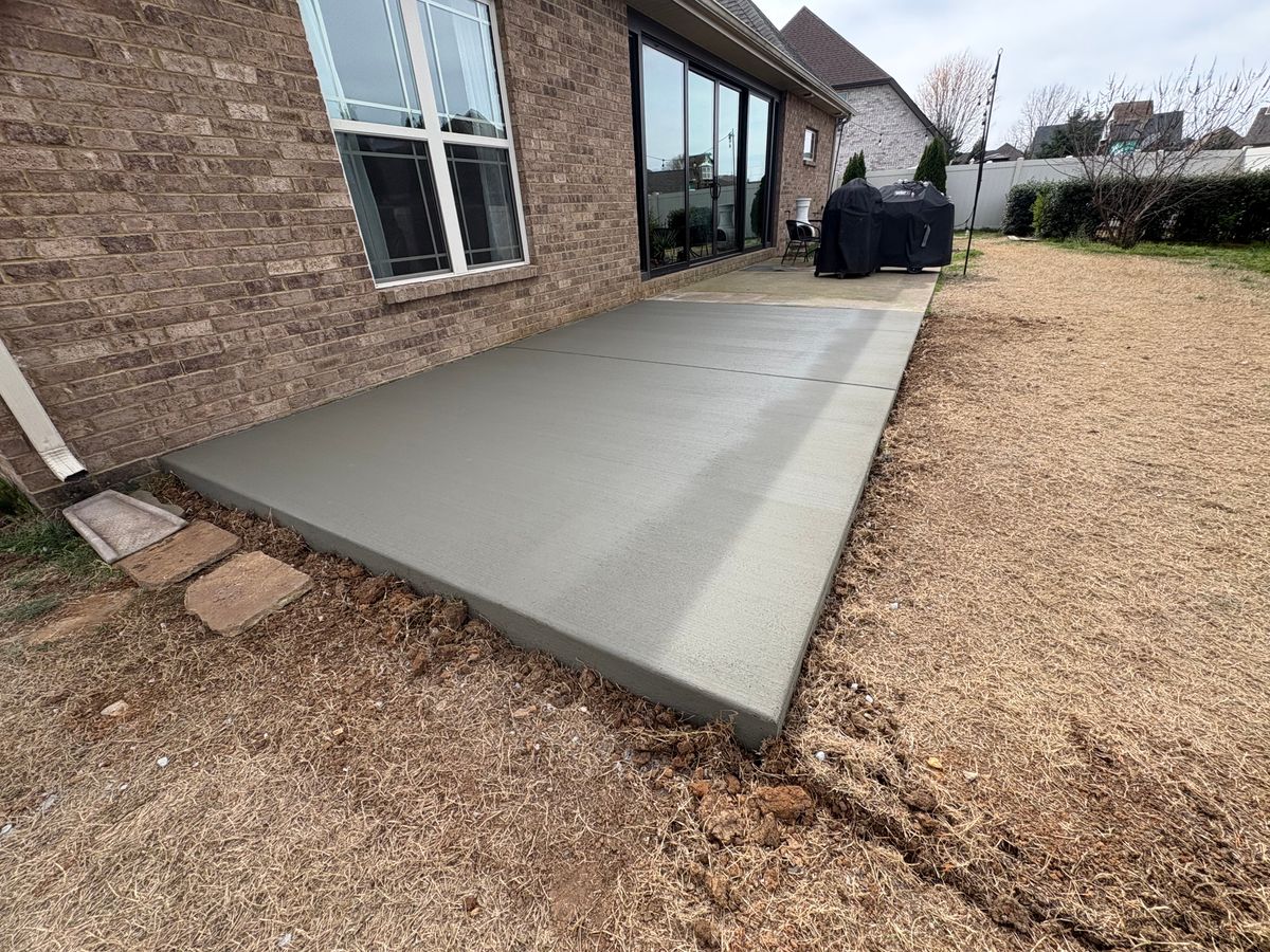 Concrete Patios for Premier Concrete Scapes in Murfreesboro, TN
