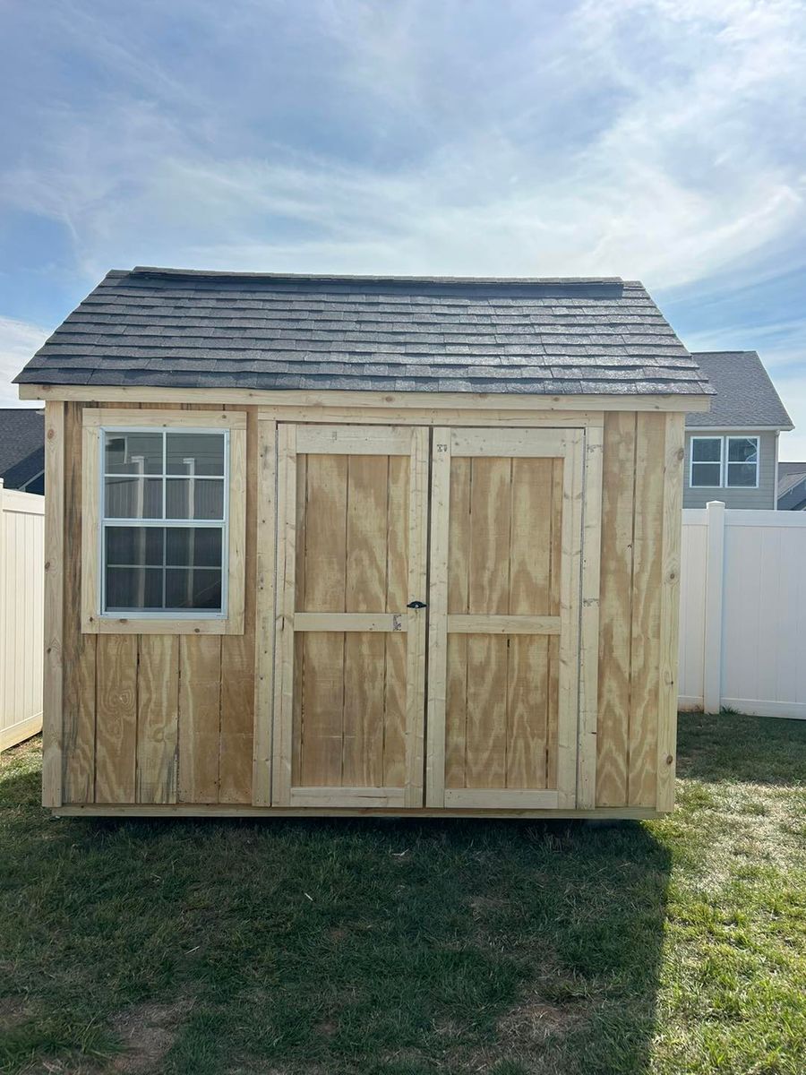 Custom Shed Construction for Shamrock Shed and Garage in Charlotte , NC