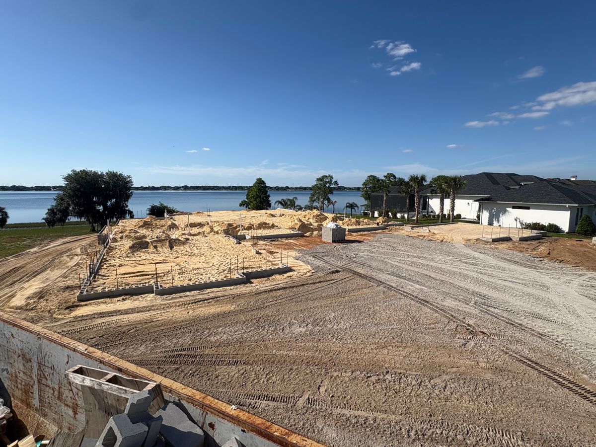 Excavation for Florida Site and Septic in Lakeland, FL