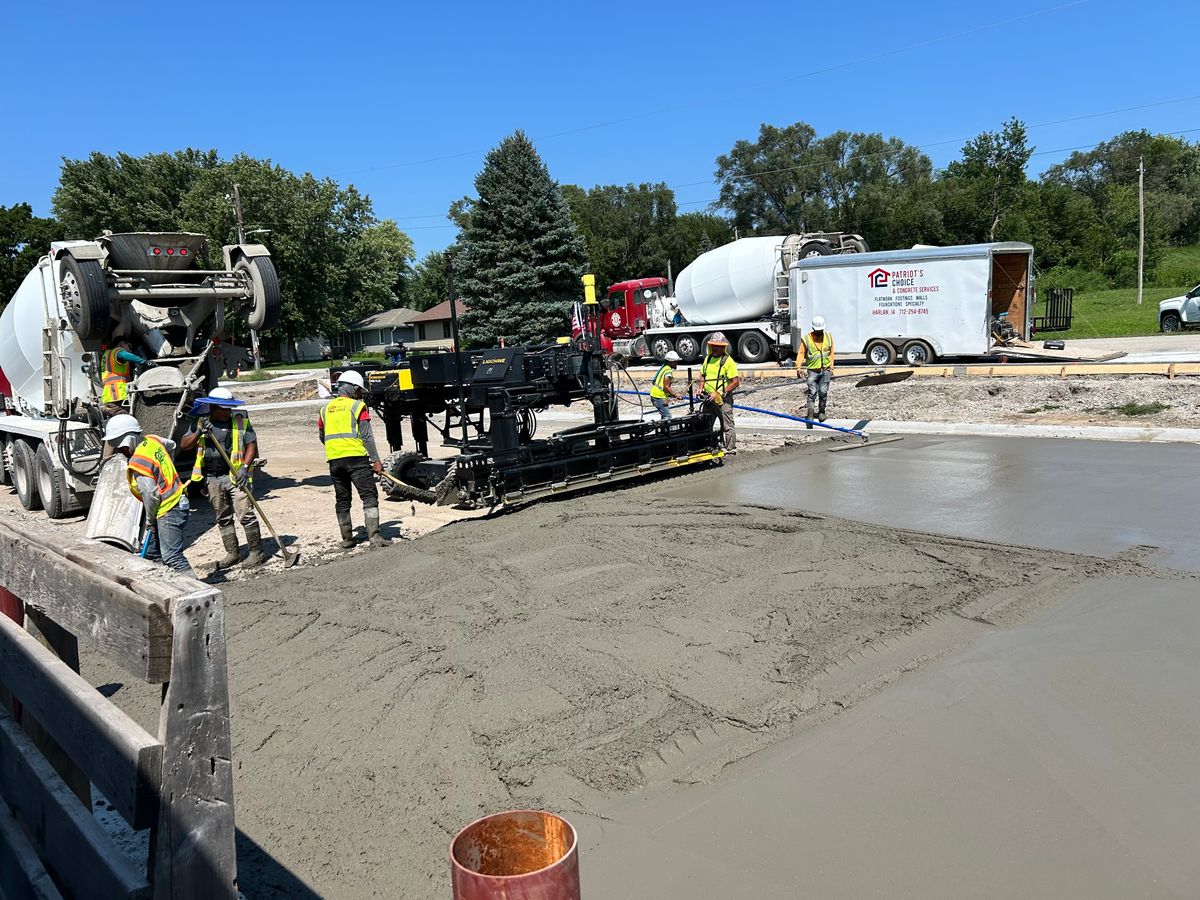PreCast Concrete Offerings  for Patriot's Choice Contracting in Harlan, IA
