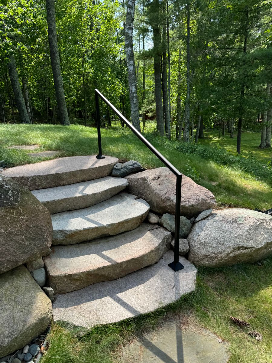 Exterior Railings for Fusion Welding in Pierz, MN