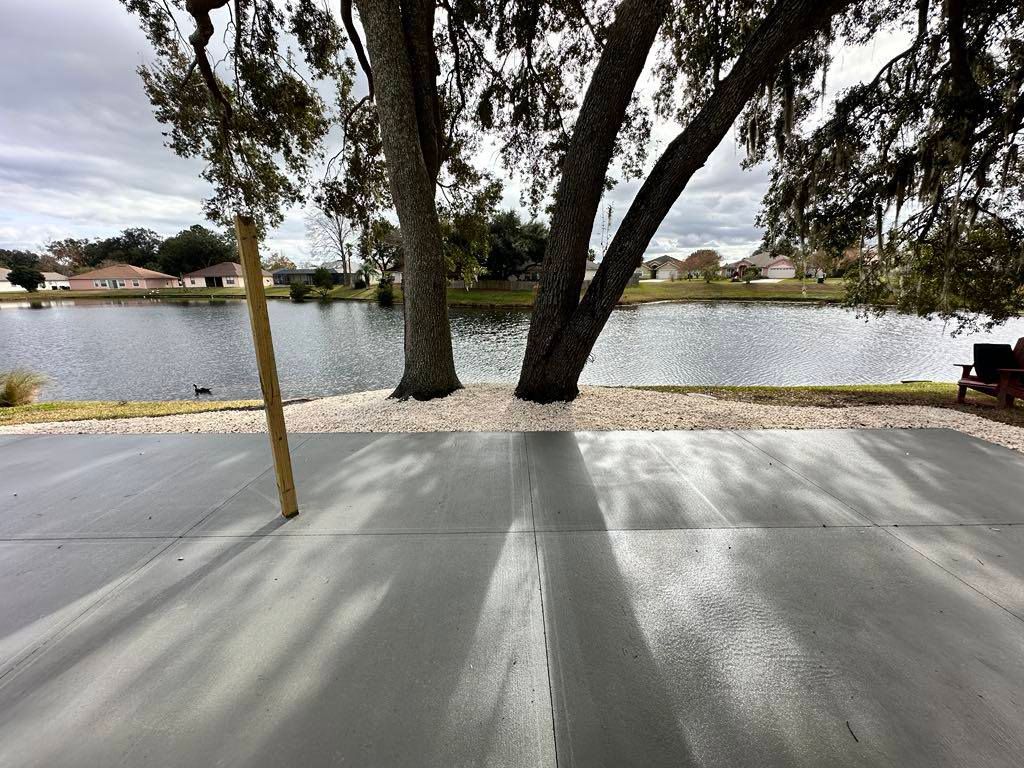 Landscaping and French Drains for KCS Concrete in Middleburg, FL