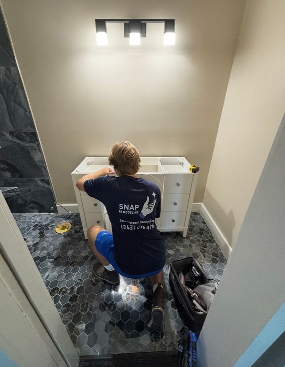 Bathroom Renovation for Snap Remodeling in Charleston, SC
