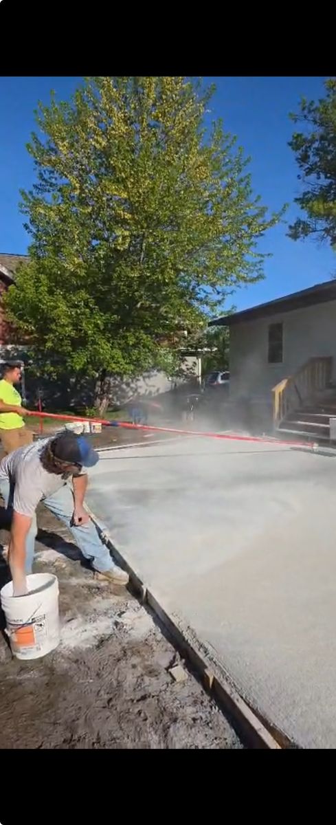 Concrete Slab Construction for Nick's Concrete & Masonry in Baxter, MN