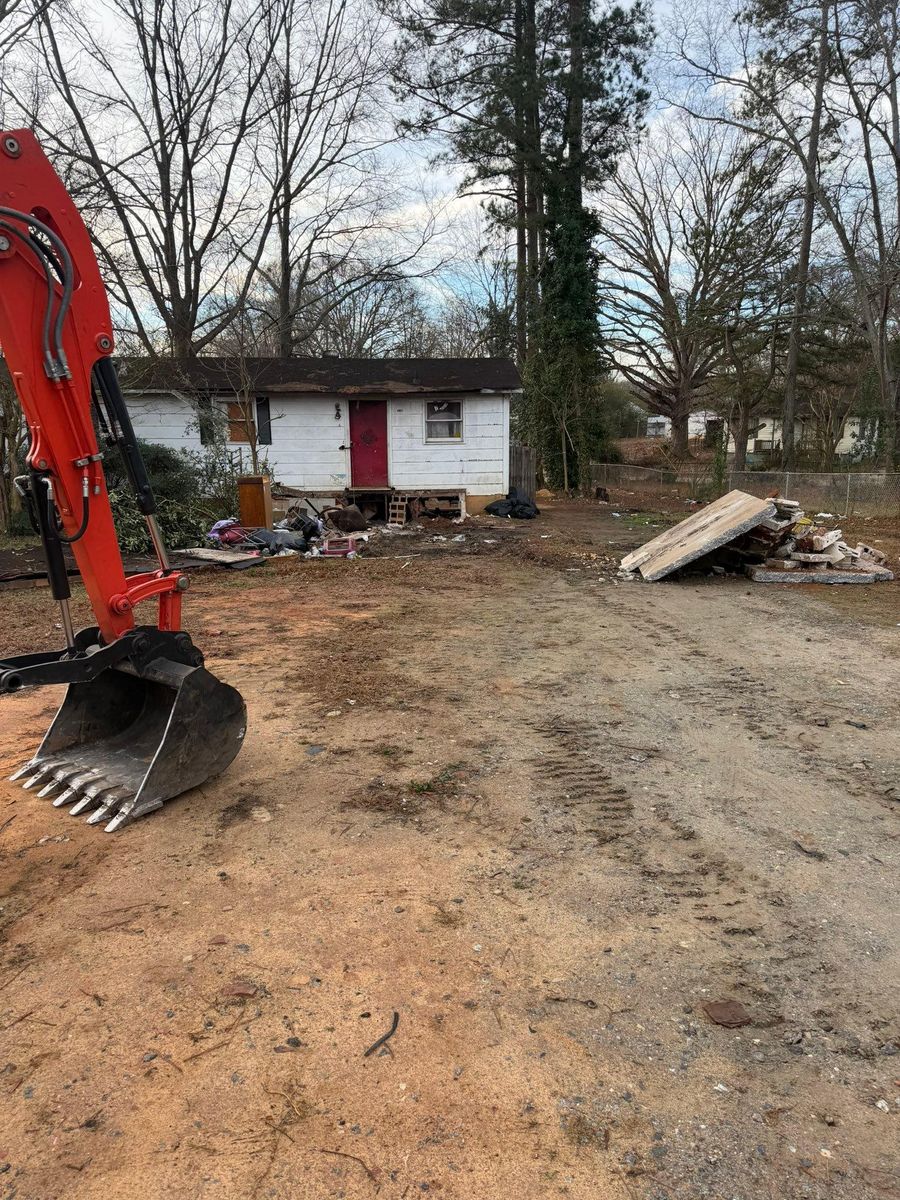Land Clearing for Kelley Excavation & Land Services in Anderson, SC