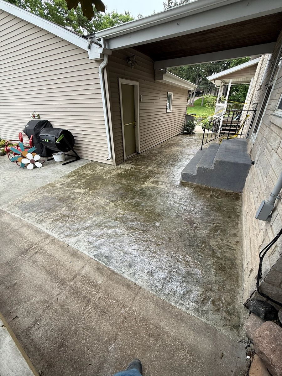 Concrete (Driveways, Sidewalks, Patios)  for Curb Concepts Plus in South Bend, IN