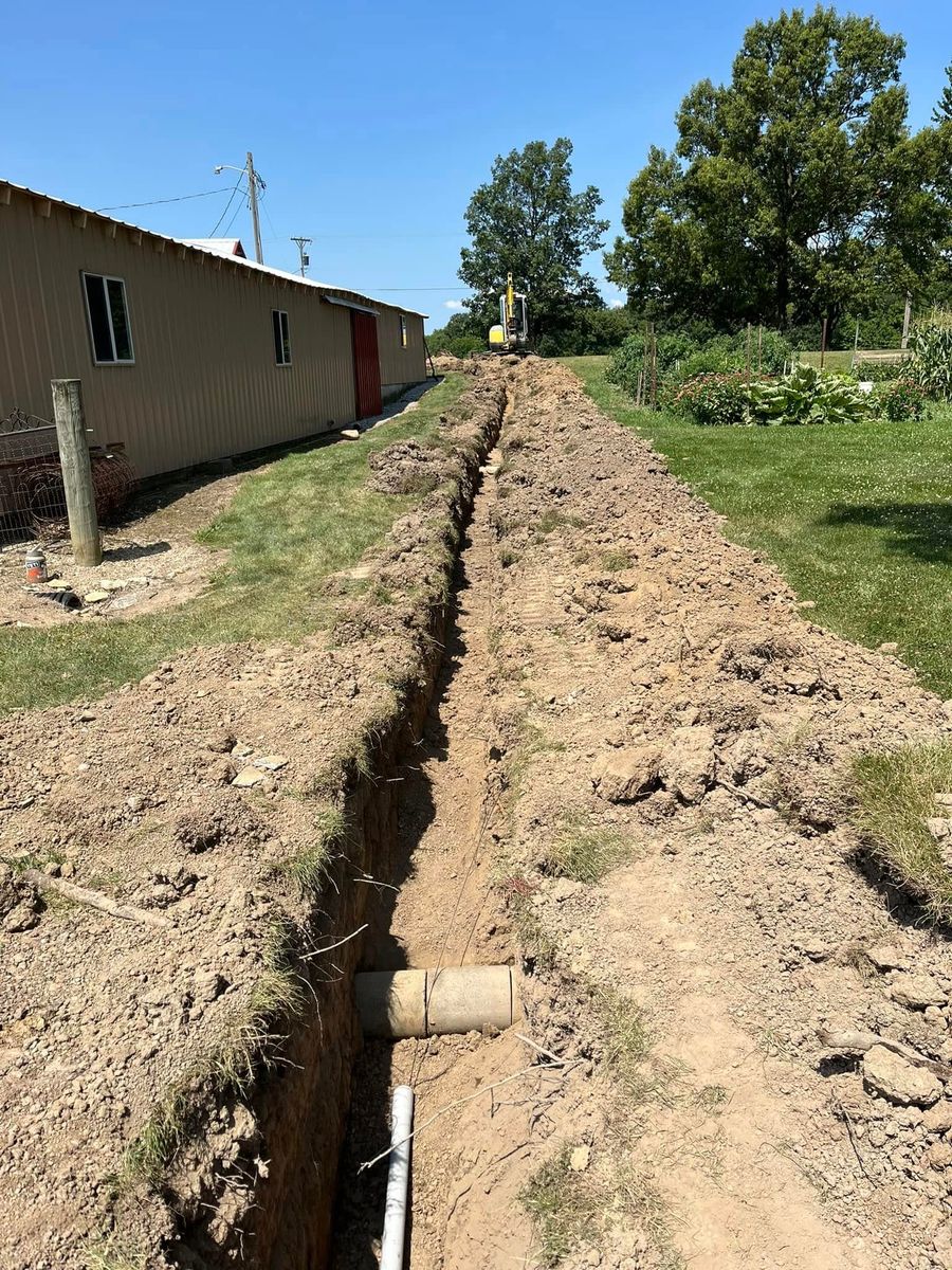 Drainage System Install & Repair for E&J Land Services in Marysville, OH