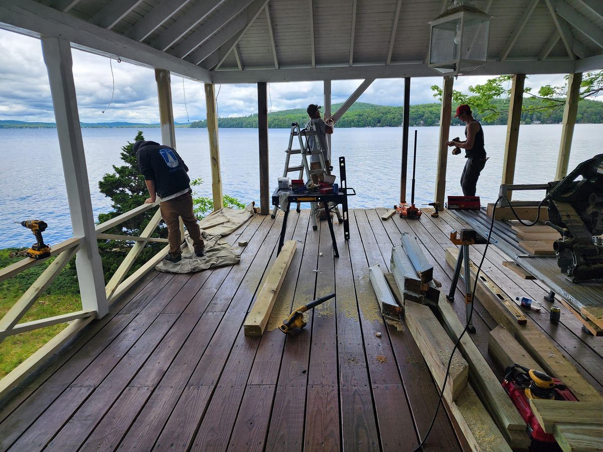 Decks Restorations for Jalbert Contracting LLC in Alton, NH