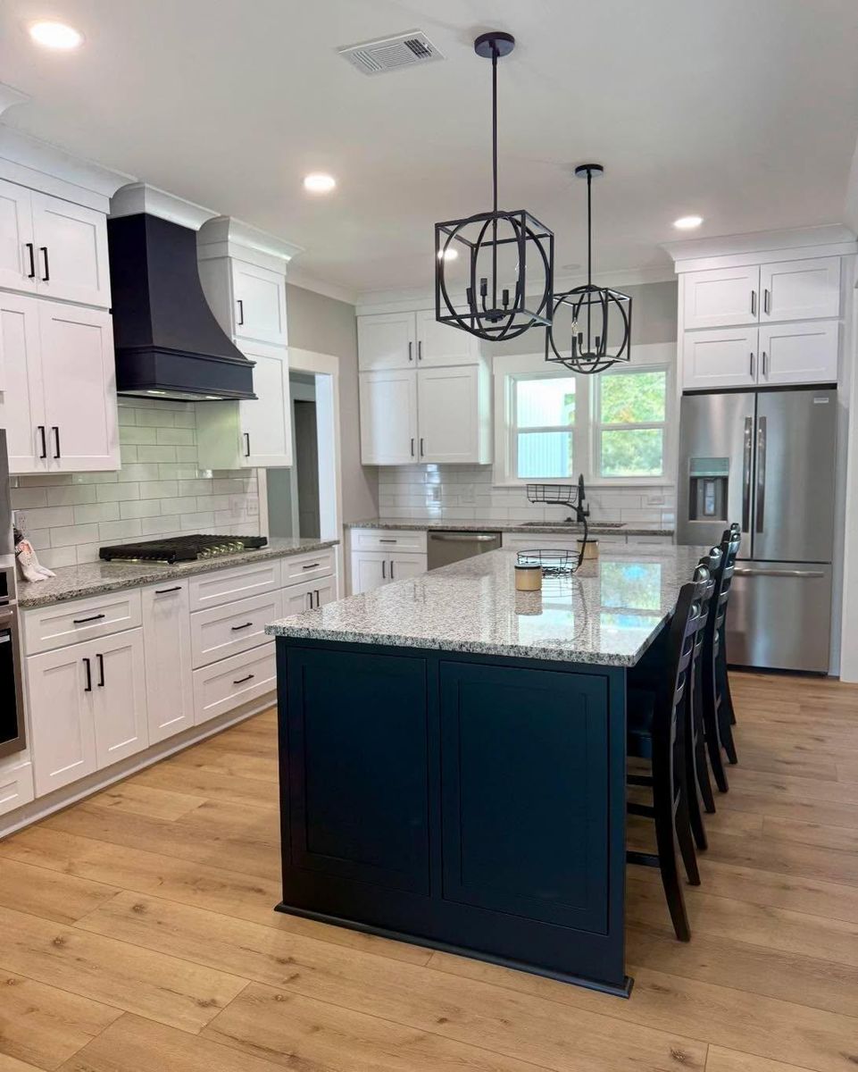 Custom Cabinet Installation for Murray Trades in Patterson, GA