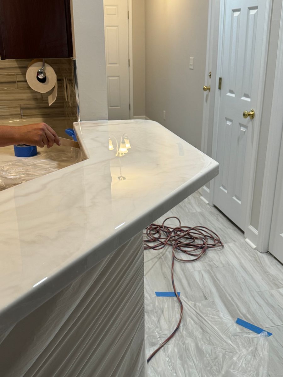 Epoxy Countertops for Premier Floor Coverings in Myrtle Beach, SC