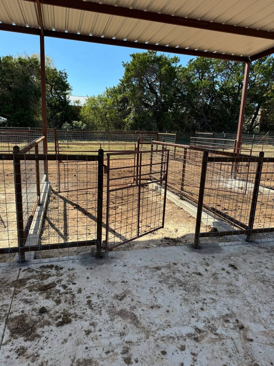 Fence Repair for FBR Welder & Construction in Gatesville, TX