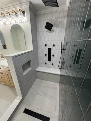 Tiling for Gittens Remodeling LLC in Warren, MI