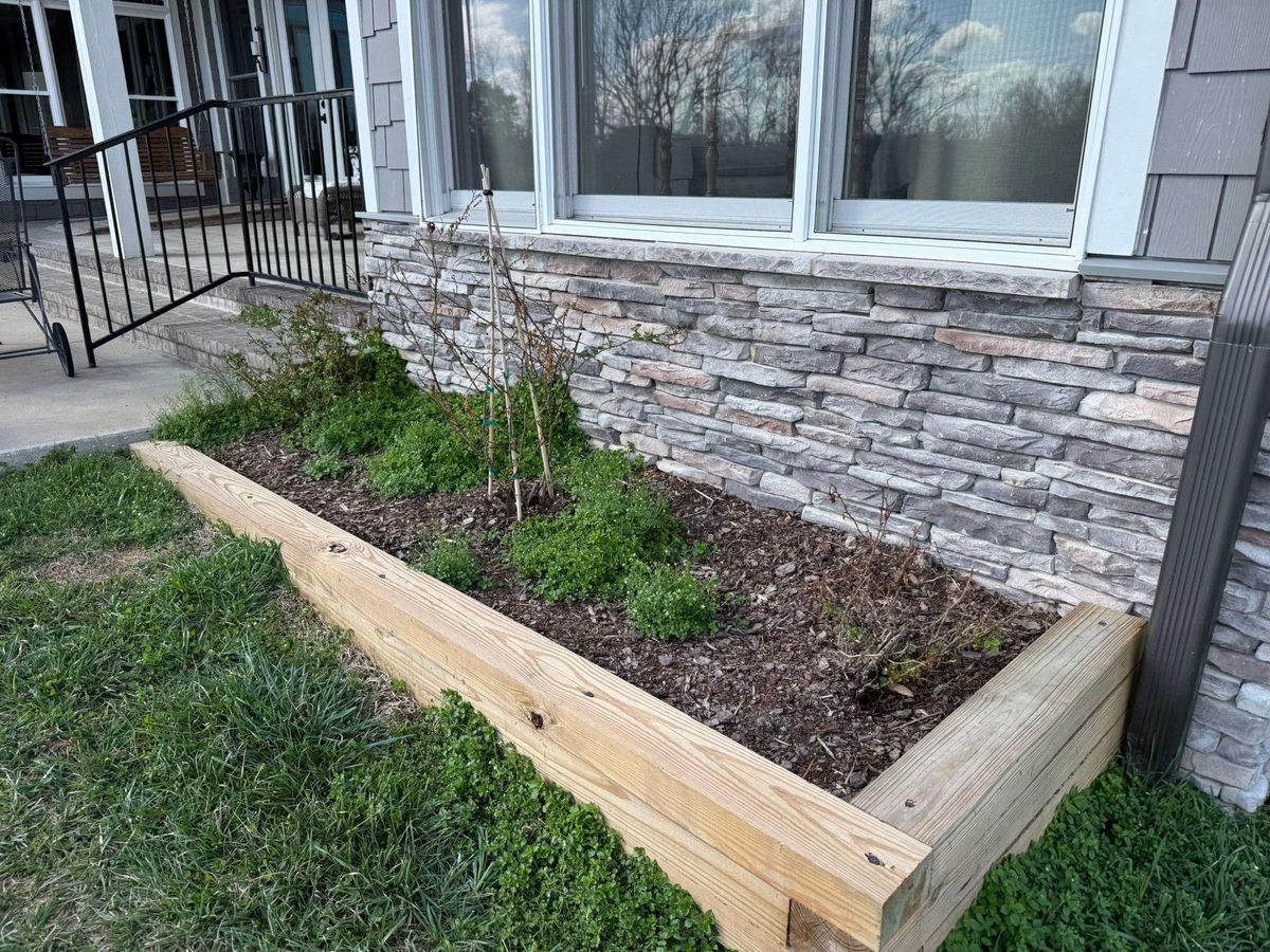Mulch Bed Installation and Renovation for Foxlan Landscapes in Fairview, TN
