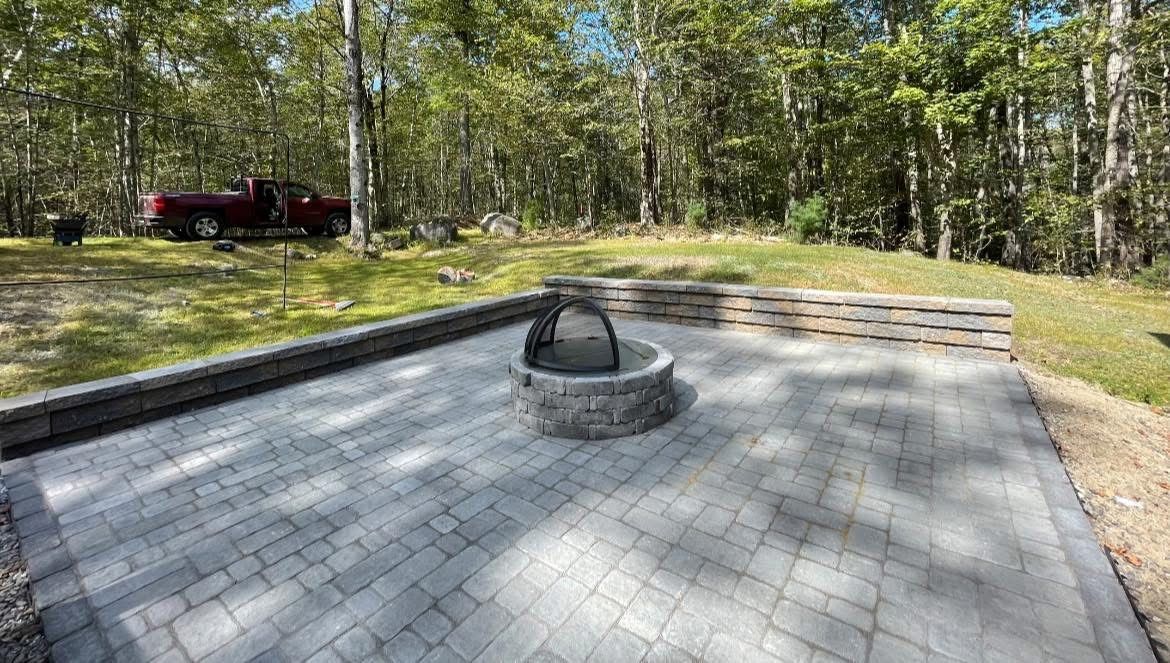 Custom Outdoor Spaces for Smythe’s Stonework & Masonry in Buxton, ME