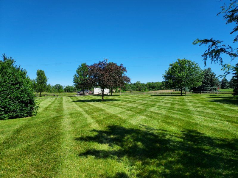 Lawn Mowing for ER Lawn Service in Manchester, MI