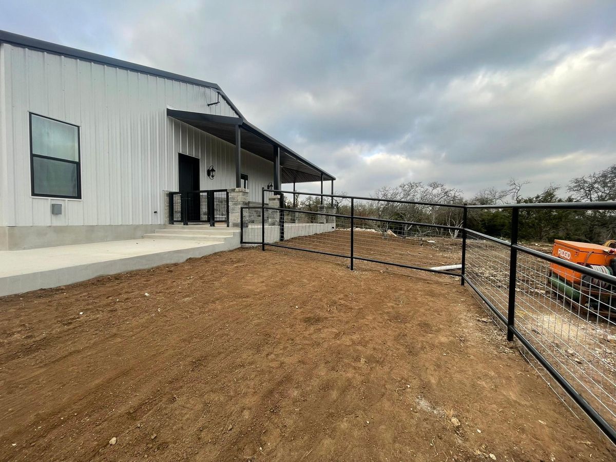 Barndominium Construction for Ryan Bohnert Innovations in Comfort, TX