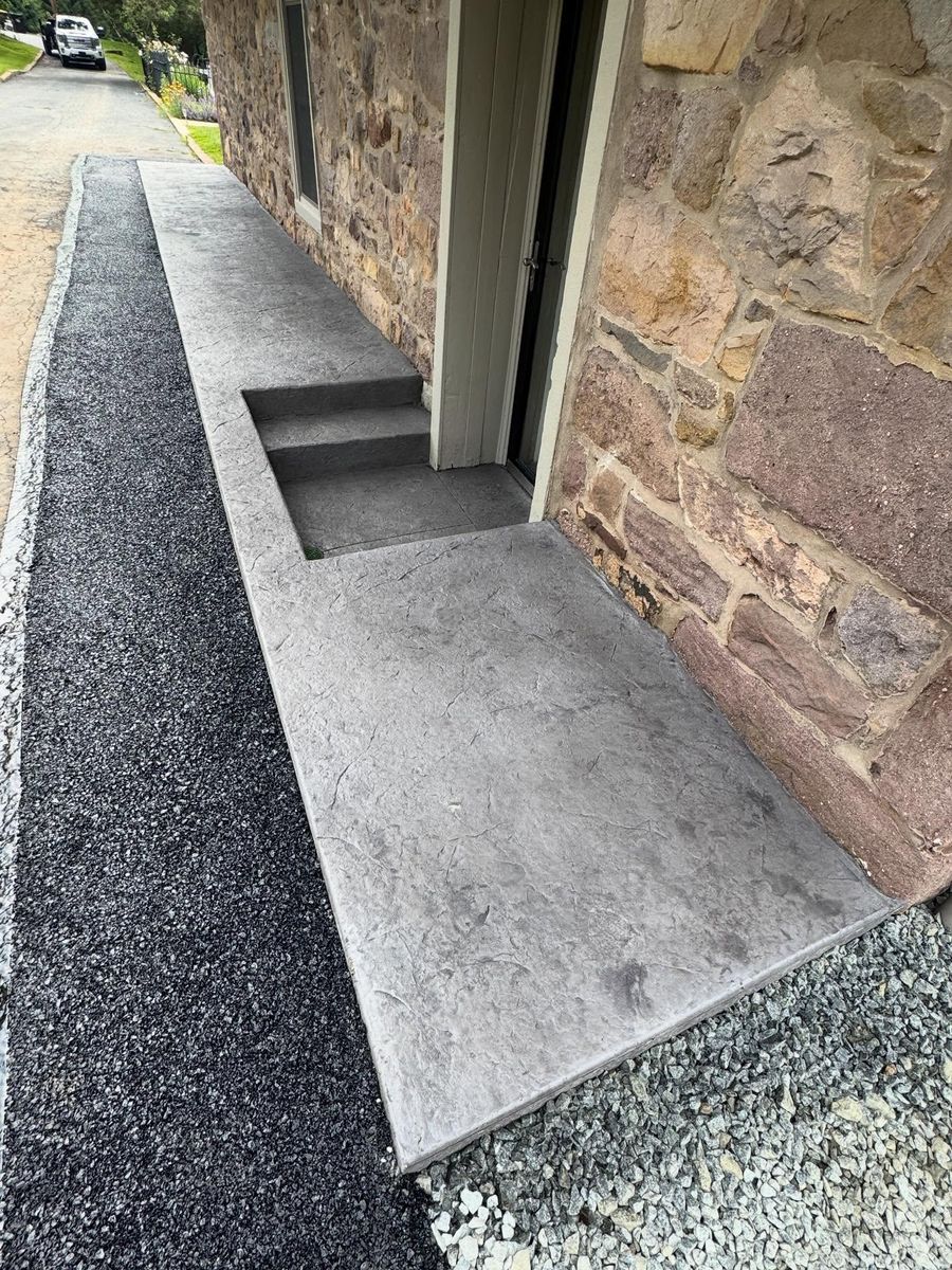 Sidewalk Installation for Berks Concrete LLC in Berks County, PA