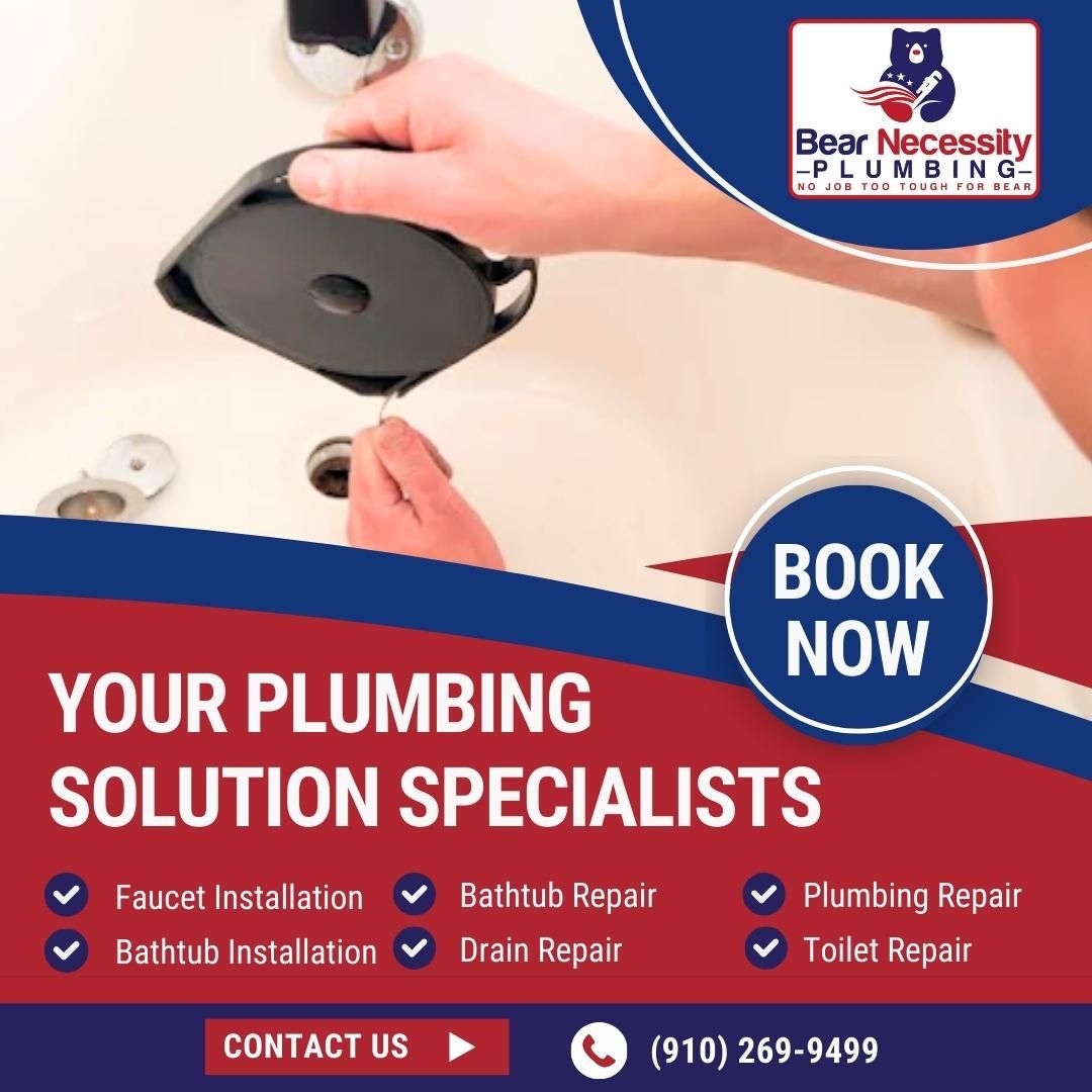 Plumbing Repairs for Bear Necessity Plumbing in Longs, SC