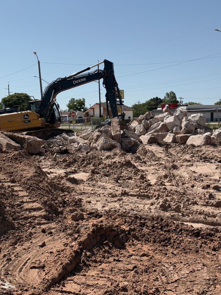 Residential & Commercial Excavation for 365 Excavation & Land Solutions in Oklahoma City, OK
