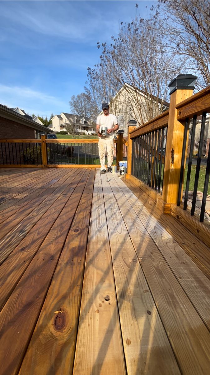 Stain Decks for NXT Generation Painting in Cookeville, TN