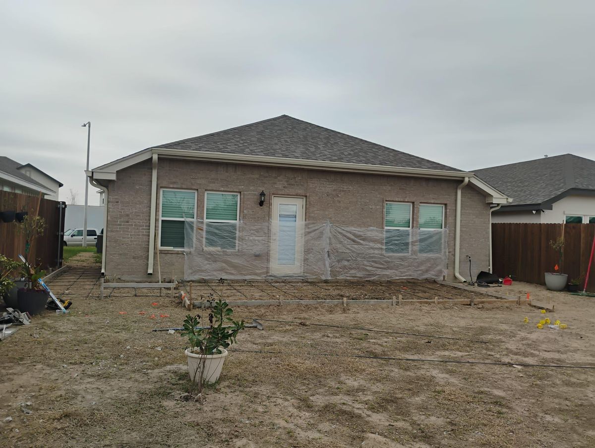 Landscaping for Superior Painting and Metal Solutions in Edinburg, TX