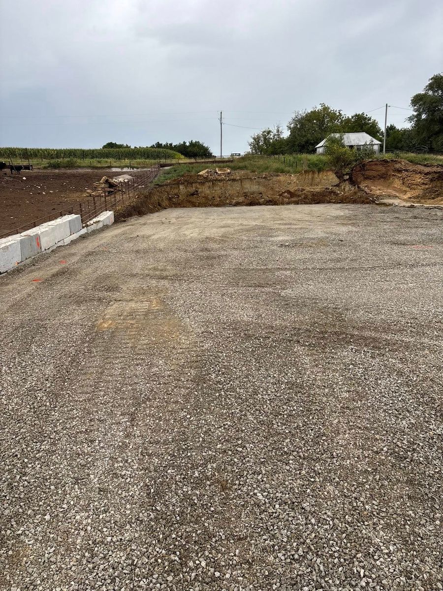 Grading and Leveling for Freedom Excavating in Ludlow, MO