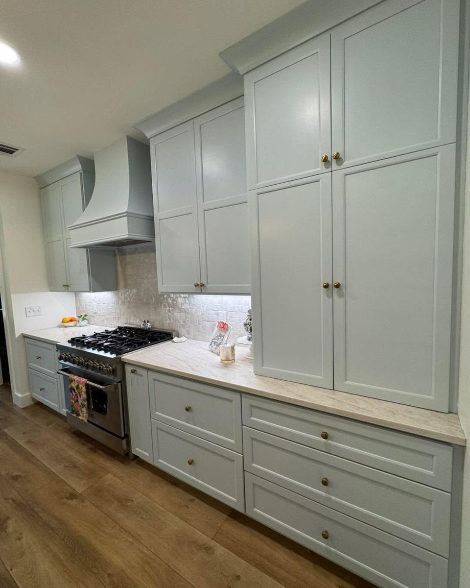 Custom Cabinet Installation for Murray Trades in Patterson, GA