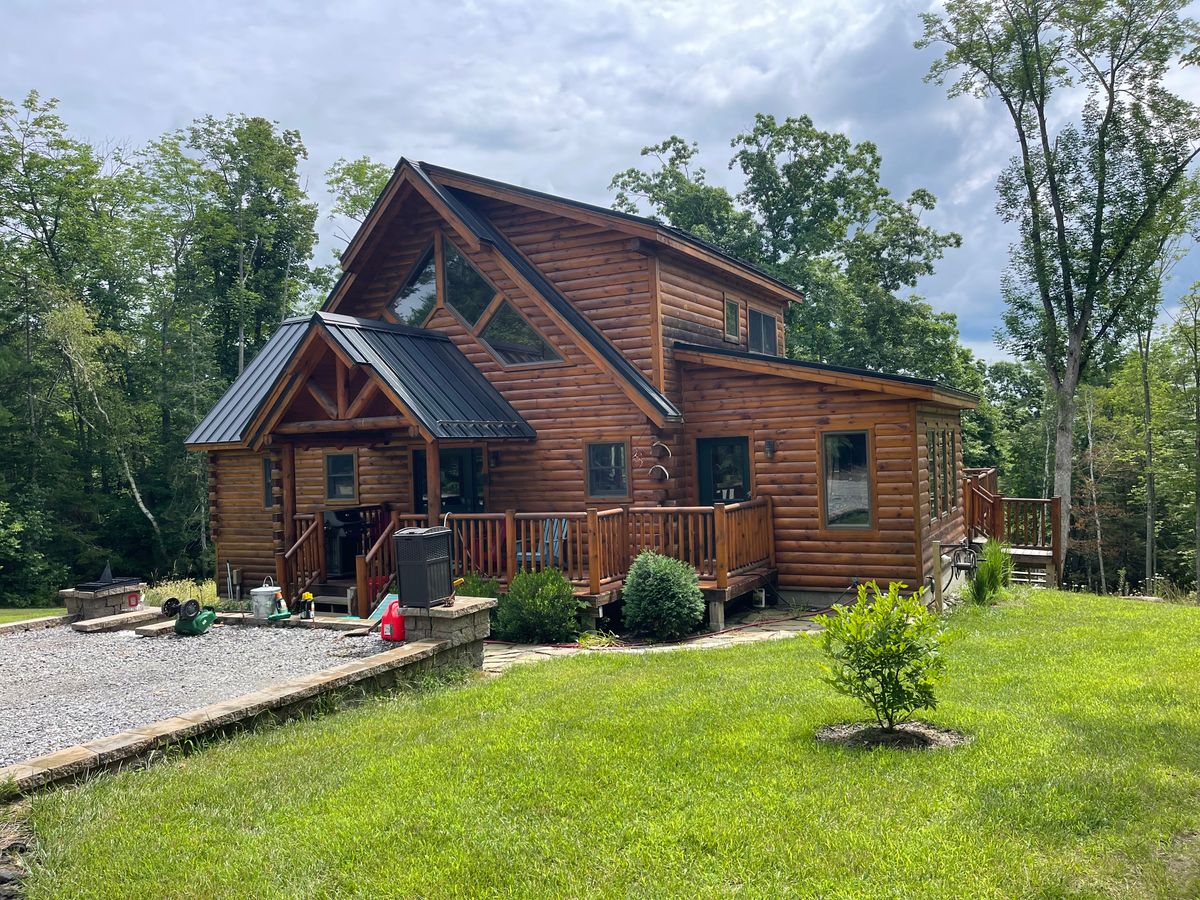 Custom Log Homes for McKenna General Contracting in Readfield, ME