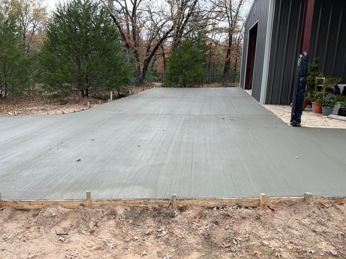 Concrete Foundations for Javonnies Concrete Services LLC in Gun Barrel City, TX