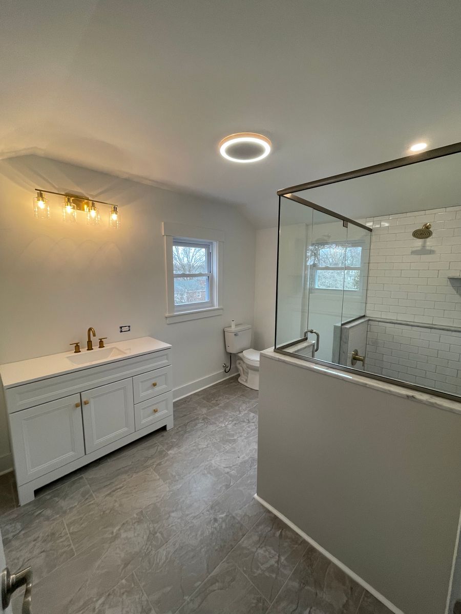 Bathroom Renovation for Rob DiLugi General Contracting in Norwood, PA