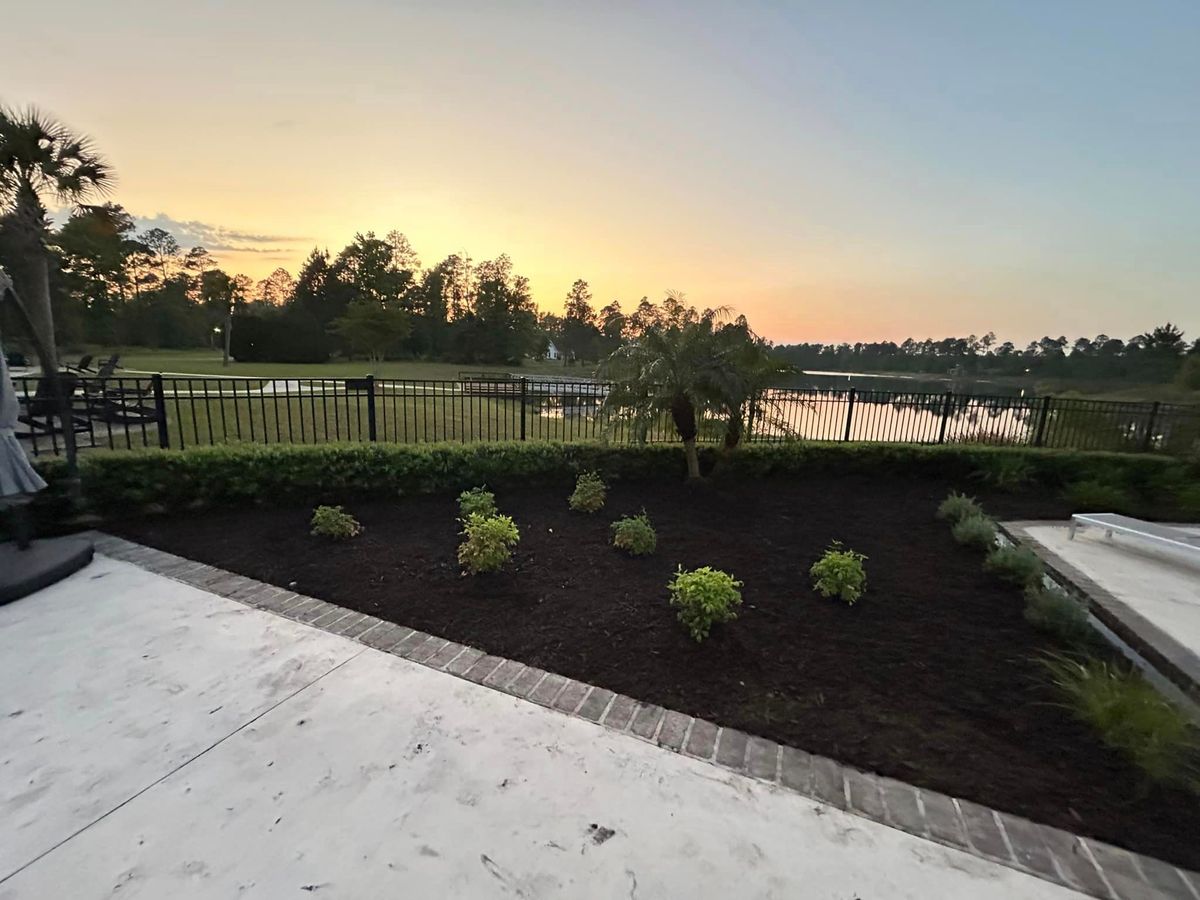 Mulch Installation for Golden Isles Greenery in Brunswick, GA